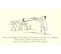 YIMACBJXX Famous Poster Artworks Posters And Prints There Was an Old Man West Dumpet Who Possessed a Large Nose Like a Trumpet by Edward Leaars Canvas Artwork Print for Home Decor 60x90cm