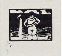 YIMACBJXX Famous Wall Art Decor Canvas Picture Wall Girl Removing her Shirt VI by Felix Edouard Vallotton Graffiti Art Pictures for Home Decor 60x90cm