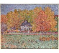 YIMACBJXX Famous Wall Art Decor Canvas Picture Wall Goethe's Garden House in Weimar by Christian Rohlfs Graffiti Art Pictures for Home Decor 60x90cm