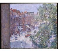 YIMACBJXX Famous Wall Art Decor Canvas Picture Wall Mornington Crescent by Spencer Frederick Graffiti Art Pictures for Home Decor 60x90cm
