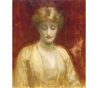 YIMACBJXX Famous Wall Art Decor Canvas Picture Wall Mrs Williams by Lord Frederick Leighton Graffiti Art Pictures for Home Decor 60x90cm