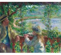 YIMACBJXX Famous Wall Art Decor Canvas Picture Wall Near the Lake by Pierre Auguste Renoir Graffiti Art Pictures for Home Decor 60x90cm
