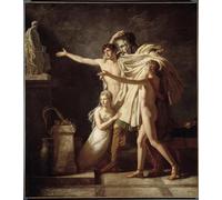 YIMACBJXX Famous Wall Art Decor Canvas Picture Wall Offer to the God Esculapius Gift of Snakes to Venerer the Roman God of Medicine Graffiti Art Pictures for Home Decor 60x90cm
