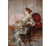 YIMACBJXX Famous Wall Art Decor Canvas Picture Wall Portrait of Madame Torri Dancer At the Opera by Giovann Graffiti Art Pictures for Home Decor 60x90cm