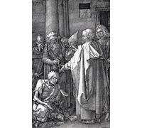 YIMACBJXX Famous Wall Art Decor Canvas Picture Wall St. Peter and Healing the Cripple by Albrecht Durer Graffiti Art Pictures for Home Decor 60x90cm
