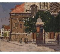 YIMACBJXX Famous Wall Art Decor Canvas Picture Wall St Remy by Walter Richard Sickert Graffiti Art Pictures for Home Decor 60x90cm
