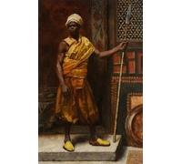 YIMACBJXX Famous Wall Art Decor Canvas Picture Wall the Guard Granada by Edouard Frederic Wilhelm Richter Graffiti Art Pictures for Home Decor 60x90cm