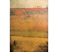 YIMACBJXX Famous Wall Art Decor Canvas Picture Wall the Harvest or Mower At Noon Reapern by Louis Anquetin Graffiti Art Pictures for Home Decor 60x90cm