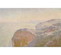 YIMACBJXX Famous Wall Art Decor Canvas Picture Wall Val saint nicolas Near Dieppe by Claude Monet Graffiti Art Pictures for Home Decor 60x90cm