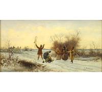 YIMACBJXX Famous Wall Art Decor Canvas Picture Wall Village Musicians on the Road Bystreitt Graffiti Art Pictures for Home Decor 60x90cm