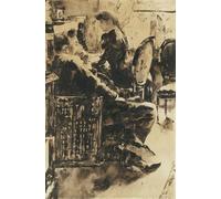 YIMACBJXX Famous Wall Art Decor Canvas Picture Wall When Making Music by Lesser Ury Graffiti Art Pictures for Home Decor 60x90cm