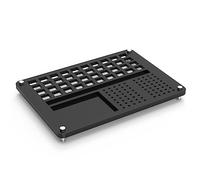 YIMAGUJRX 40 Switches Acrylic Lube Station for Custom Mechanical Keyboard Switches(Black