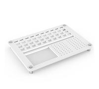 YIMAGUJRX 40 Switches Acrylic Lube Station for Custom Mechanical Keyboard Switches(White
