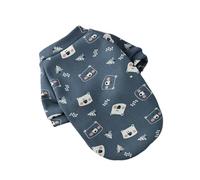 YIMAISZQ Dog Clothes Cute Small Dogs Hoodies T-shirt Winter Print Clothes For Small Medium Dogs Cats Puppy Pug Chihuahua Schnauzer Pet Costume Xs-xl-grey-l