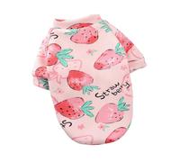 YIMAISZQ Dog Clothes Cute Small Dogs Hoodies T-shirt Winter Print Clothes For Small Medium Dogs Cats Puppy Pug Chihuahua Schnauzer Pet Costume Xs-xl-pink-s