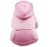 YIMAISZQ Dog Clothes Hoodie Winter Warm For Small Medium Dogs French Bulldog Coat Puppy Cat Jacket Chihuahua Yorkie Pet Costume-pink-2xl