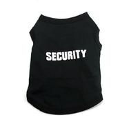 YIMAISZQ Dog Clothes Shirts Security Cat Apparel Costumes For Cosplay,breathable Pet T-shirts,summer Vest Dogs Puppy Boy Girl-as Pic_a-l