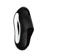 YIMAISZQ summer sandals men Slippers For Men, Anti-slip, Pot-like Feel, Wear-resistant, Thick-soled Flip-flops, Trendy Shoes-black-42-43