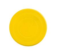 YIMAIWLX Dog Toys Flying Saucer Interactive Pet Discs Puppy Training Toy Ring Resistant Bite Floating Game For -yellow