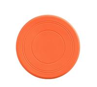 YIMAIWLX Dog Toys Interactive Supplies Pet Flying Discs Puppy Training Toy Ring Resistant Bite Floating Game For -orange