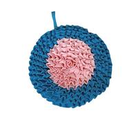YIMAIWLX Dog Toys Pet Sniffing Pad Slow Food Training Decompression Hidden Mat Small And Medium Simple Practical-type A Blue Pink