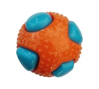 YIMAIWLX Dog Toys Puppy Ball - Durable & Long-lasting, Anti-bite Pet For Teething, Boredom Relief, Suitable Small Dogs,-orange Blue