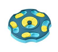 YIMAIWLX Dog Toys Puzzle Slow Feeder Interactive Increase Puppy Iq Food Dispenser Slowly Eating Nonslip Bowl Pet Cat Dogs Training Game-blue