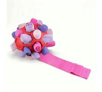 YIMAIWLX Dog Toys Sniffing Ball For Hiding Treats - Natural Foraging Skill,dog Stimulation Toy Small Medium Pet-pink Purple
