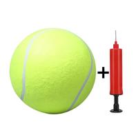 YIMAIWLX Dog Toys Tennis Ball Pet Inflatable Toy For Training With Air Pump Interactive Toys-1 And Pump-24cm 9 5inch