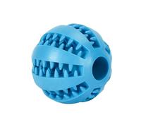 YIMAIWLX Dog Toys Watermelon Balls Decompression Elastic Rubber Ball Pet Teeth Cleaning Grinding Leakage Toy-blue