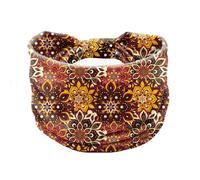 YIMAIWLX Headbands For Women's Hair Women Headpiece Stretch Turban Accessories Headwear Yoga Run Bandage Bands Wide Headwrap-8