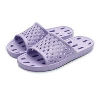 YIMAIWLX Women'S Sandals & Slides Women Shower Shoes Non-slip Quick Dry Slippers Lightweight Pool With Drain Holes For Beach Bathroom Gym-purple-41