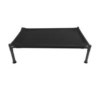 yiMANtrading Cooling Elevated Dog Bed, Raised Outdoor Pet Bed with Detachable Design, Breathable Wearproof Washable Oxford Cloth for Large Dogs, Universal for All Seasons with Steel Alloy Frame (L)