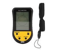 yiMANtrading Digital LCD Altimeter Barometer Compass, 8 in 1 Multifunctional Electronic Dial, Weather Forecast Thermometer Clock with Backlight Screen, Lightweight Portable Outdoor Sports Equip