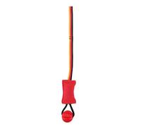 yiMANtrading Dog Interactive Bite Training Toy, Multi Layer Thickened Jute Tug Toy for Puppy Bite Training and Obedience Practice, with Extended Hand Strap, Safe Natural Fiber Construction for (Red)