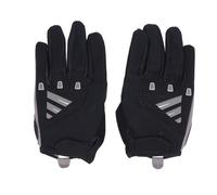 yiMANtrading Full Finger Cycling Gloves, Touch Screen Shock Absorbing Gloves, Anti Slip Workout Gloves with Elastic Wrist for Road and Off Road Biking, Outdoor Sports (L)