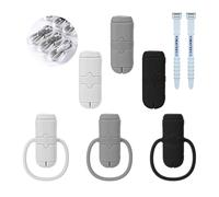YIMATEECO Charger Cable Protector,6 PCS 2 in 1 Data Cable Winder Protector Cover iPhone USB-C Type-C Charger,Storage Anti-Break Silicone Charging Head Cover (Black+White+Gray)