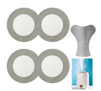 yimeizhiguang 4 Pcs Transducer Discs for Dimplex Opti-Myst, 20mm Glass Disc Spares with Removal Tool, Replacement Parts for Electric Wall Heater and Fireplace Effect