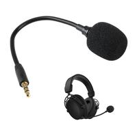 yimeizhiguang Replacement Microphone for Gaming Headset, 3.5mm Detachable Boom Mic with Noise Cancelling - Clear Voice Capture Universal Compatible with PS4, PS5, Xbox One, PC & Any Wireless Headset