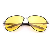 YIMI Night-Vision Spring Hinge Glasses Night Time Safe Driving Polarized Sunglasses