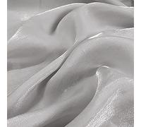 Yimihua Silky Satin Fabric Lining Material For Dressmaking Dressmaking Sleepwear Underwear Wedding Prom 150 Cm Wide Sold By The 1 Meter(Color:light grey)