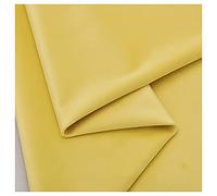 Yimihua Soft Velvet Fabric Soft And Elegant Upholstery Fabric Upholstery Fabric Furniture Seat Cover Fabric 146 Cm 57'' Wide Sold By The Meter(Color:Lemon yellow)
