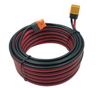 YIMIKEDAYA XT60I to XT60 Male XT60I Extension Cable 12AWG XT60 Extension Solar Cable Compatible with EcoFlow Power Station (6M)