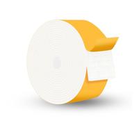 YIMIKI 5 Meters Strong Adhesive Draught Excluder Foam Tape 50mm(W) x 3mm(T), High Density Weather Strip,Gasket Seal, Anti-Vibration,Anti-Collision, Shockproof Insulation for Window Door Car