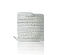 YIMINBO A Pair Thick Rope Shoe Laces Strings for Air Force 1, White, 39"/100cm