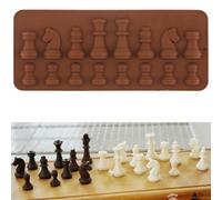 YIMINGMOLD Chess Piece Silicone Candy Molds International Chess Chocolate Mold For Cupcake Decoration,Hard Candy,Chocolate