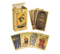 YIMINGOUFEI Bilingual Spanish-English Rider Waite Tarot, 78 PVC Cards
