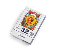 YIMINGOUFEI Spanish Playing Cards, 50 PVC Cards, 6 x 9.5 cm, Blue-White