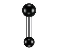 YIMINGYINUO 0.67" to 1" Ball Adapter Extension Bar Compatible with RAM Mounts B Size for Standard Double Socket Arms (YIMBall 0.67"-1)