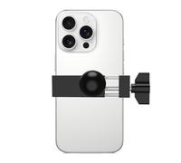 YIMINGYINUO 1 Inch Aluminum Phone Holder with 1" Ball Head Adapter Compatible with RAM mounts B Size Double Socket Arm for Car Bike Motorcycle Phone Mount